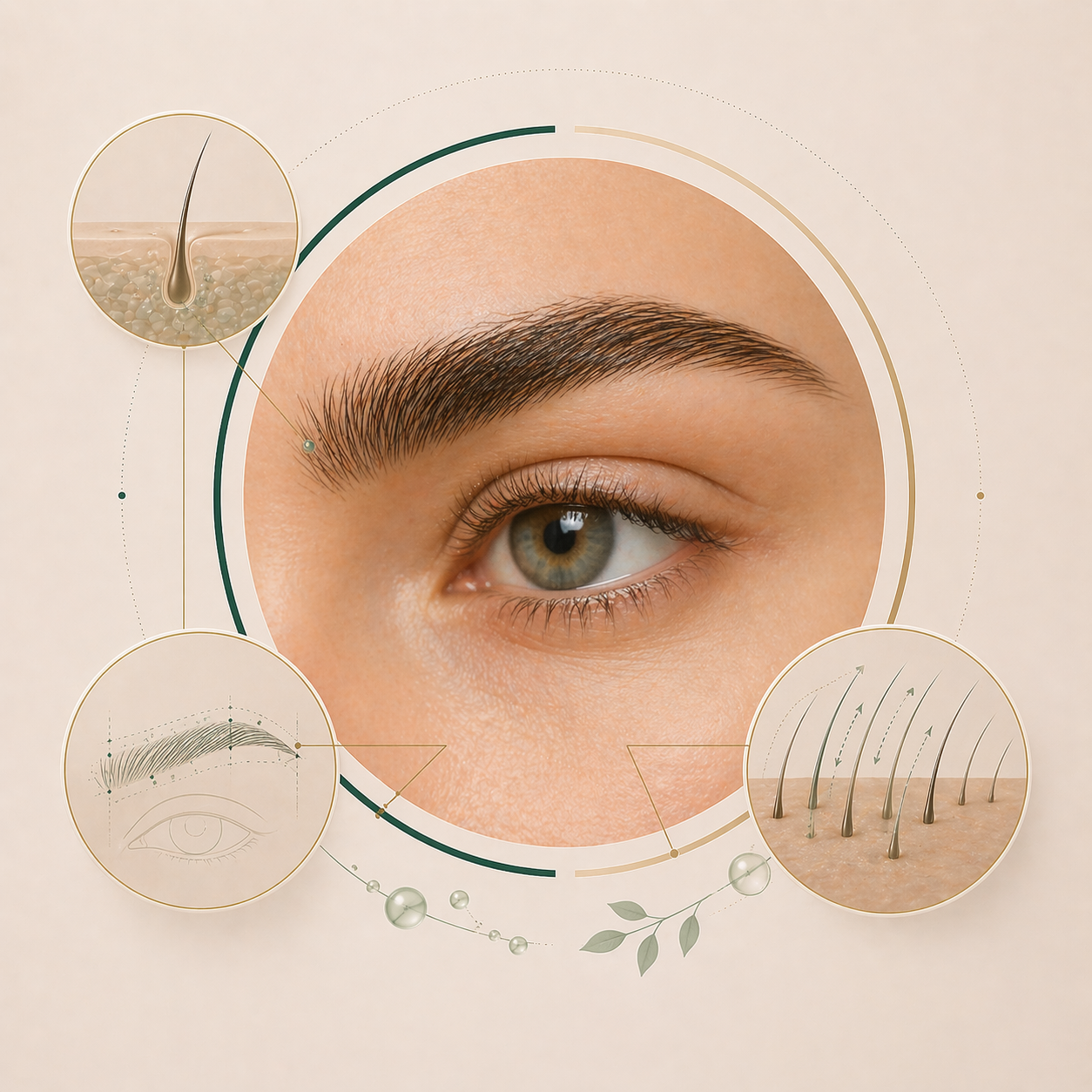 Αποκατάσταση φρυδιών, εξατομικευμένα σχεδιασμένη.